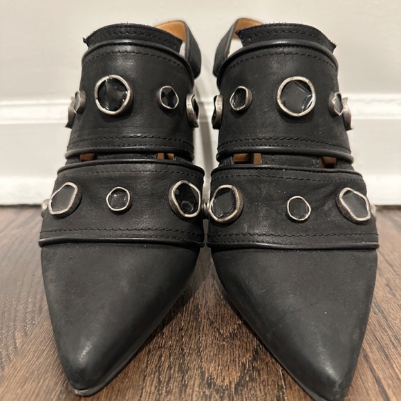 Pointed Black Mule “Truth Serena” by John Fluevog - Picture 11 of 11